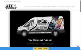 iFlex mobile Repair (We Come To You) website