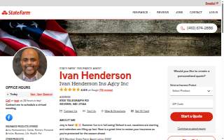 Ivan Henderson - State Farm Insurance Agent website
