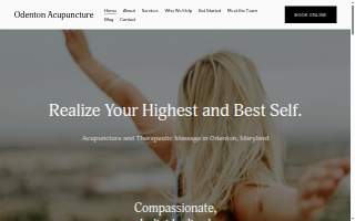 Odenton Acupuncture website