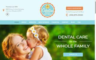 Odenton Family Dentistry website