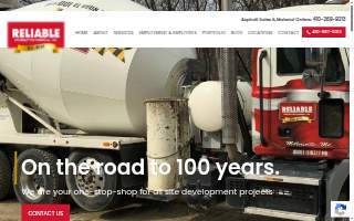 Reliable Contracting Company, Inc. - Corporate Headquarters of Odenton website