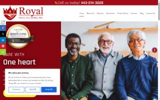 Royal Assisted Living Inc website