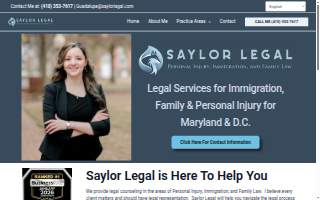 Saylor Legal, LLC website