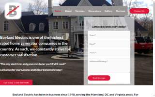 Boyland Electric Inc website