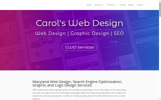 Carol's Web Design, Inc. website