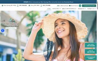 The Silver Spring Orthodontist website