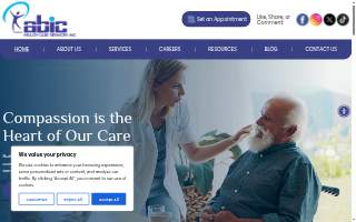 Abic Healthcare Services Inc. website