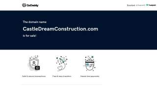Castle Dream Construction & Basement Waterproofing of Owings Mills website