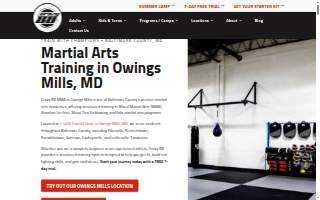 Crazy 88 Mixed Martial Arts of Owings Mills website