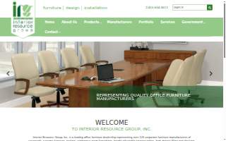 Interior Resource Group Inc website