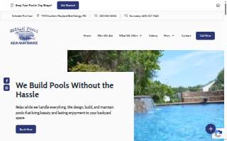 Merillat Pools & Aqua Maintenance website