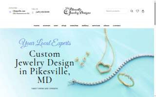 Pikesville Jewelry Designs website
