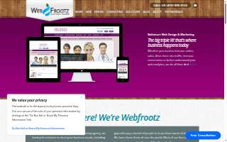 WebFrootz website