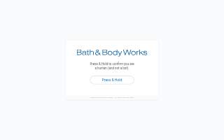 Bath & Body Works of Oxon Hill website