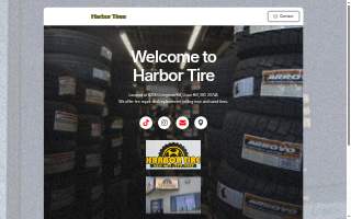 Harbor Tire website