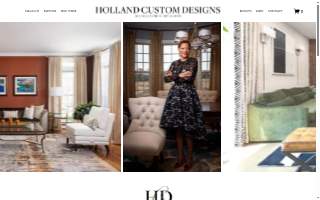 Holland Custom Designs website