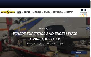 Motor World website