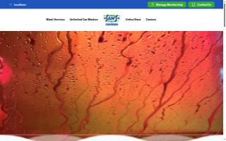 Sam's Car Wash website
