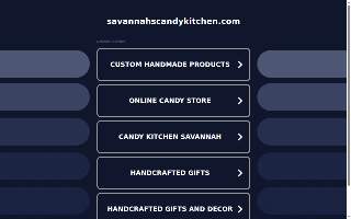 Savannah's Candy Kitchen website
