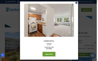 Woodside Village Apartments website