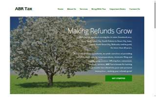 Accurate Business Services of Parkville website