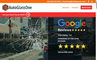 Auto Glass One LLC website