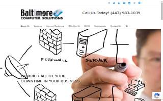 Baltimore Computer Solutions website