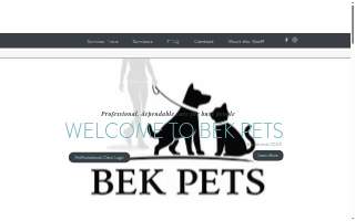 BEK Pets of Parkville website