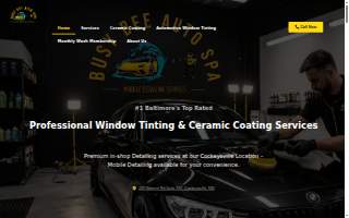 Busy Bee Auto Spa of Parkville website