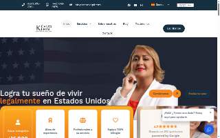 Canto Legal - Immigration Attorneys of Parkville website
