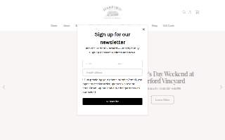 Harford Vineyard & Winery of Parkville website