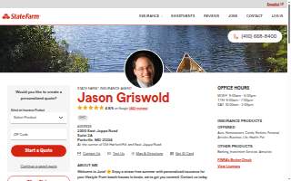 Jason Griswold - State Farm Insurance Agent website
