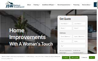 JSW Painting & Remodeling of Parkville website