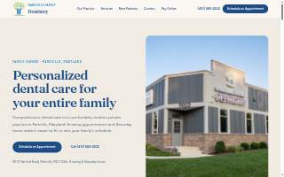 Parkville Family Dentistry website