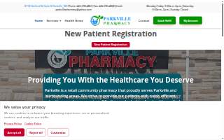 Parkville Pharmacy website