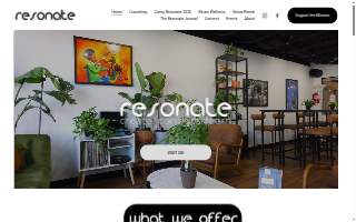 Resonate Baltimore website
