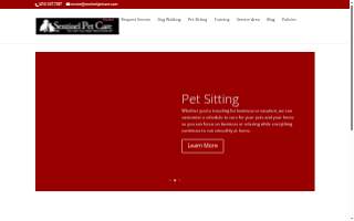 Sentinel Pet Care of Parkville website