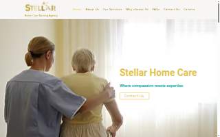 Stellar Home Care Agency of Parkville website