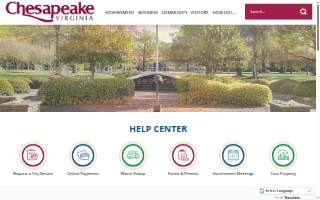 Chesapeake Car Care website