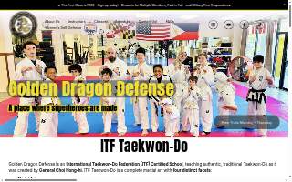 Golden Dragon Defense website
