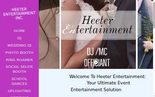 Heeter Entertainment Inc. website