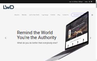 Liquid Web Designs of Pasadena website