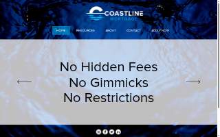 Noah Bennett of Coastline Mortgage website
