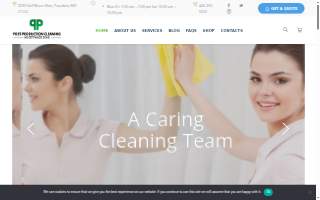 Post Production Cleaning website