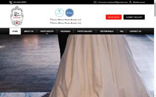 Silver Mirror Photo Booth, LLC of Pasadena website