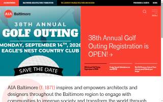 AIA Baltimore website