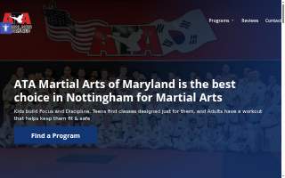 ATA Martial Arts Maryland Perry Hall website