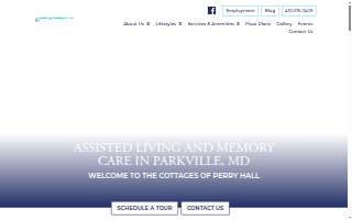 Cottages of Perry Hall website