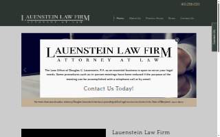 Douglas C. Lauenstein, P.A. website