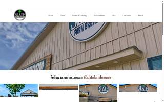 Slate Farm Brewery of Perry Hall website